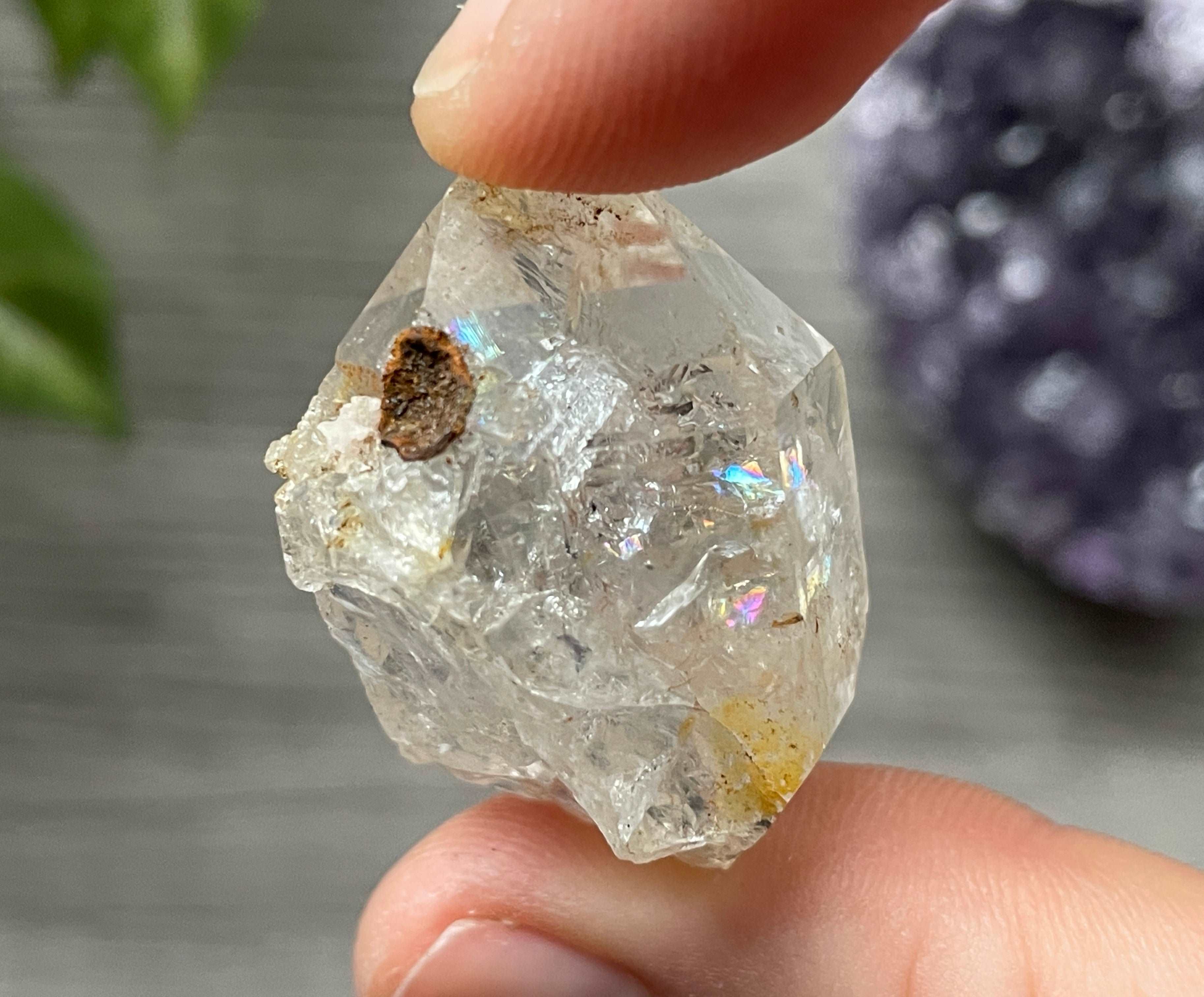 Golden deals herkimer diamond