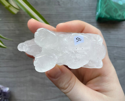 Quartz Dragon Crystal Carving bottom