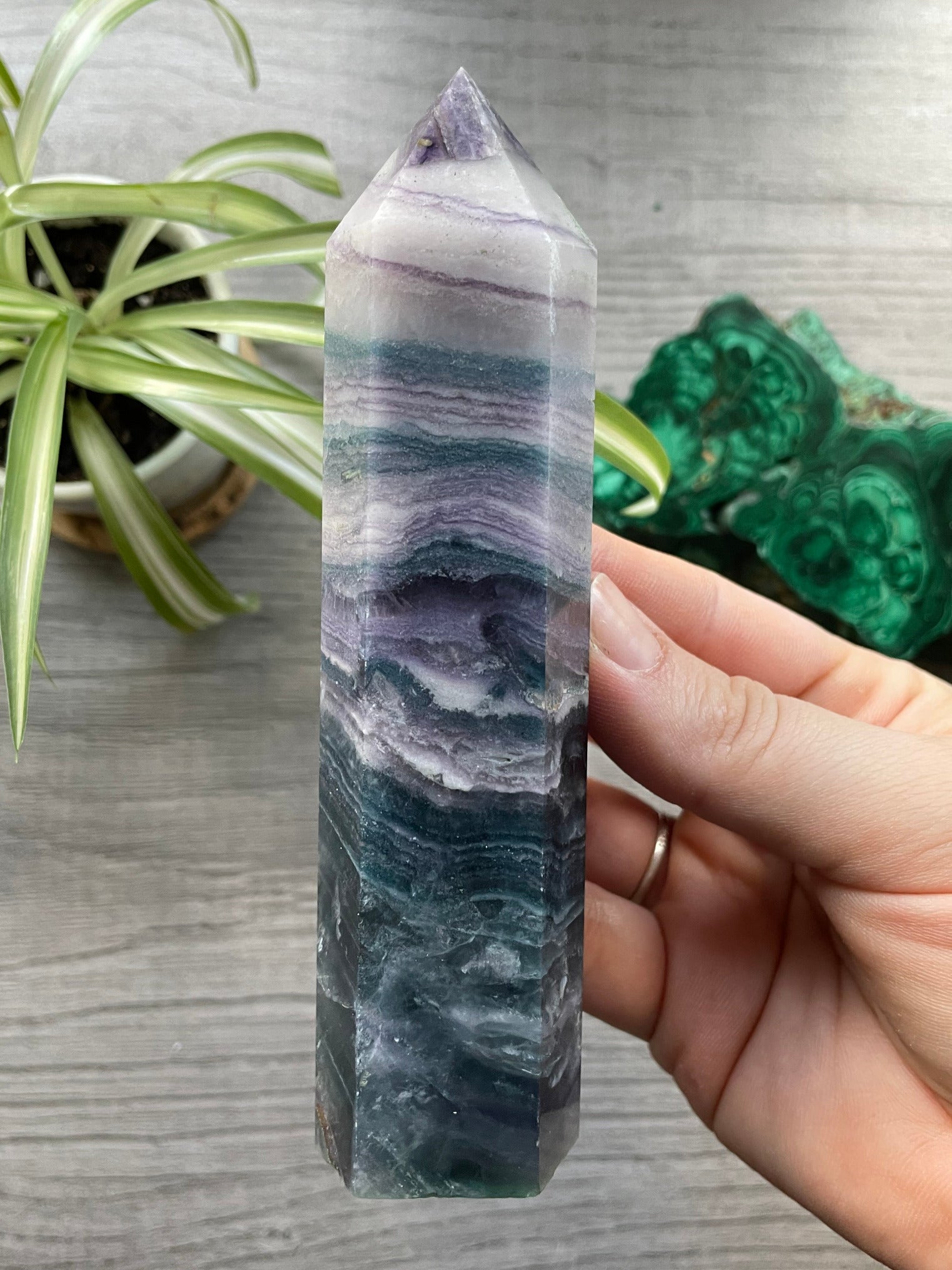 Silky Fluorite Tower #1 outlets