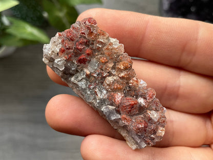 Thunder Bay Red Amethyst Crystal Cluster (S)