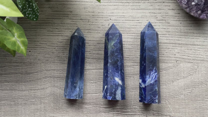 Scratch & Dent Sodalite Crystal Point video